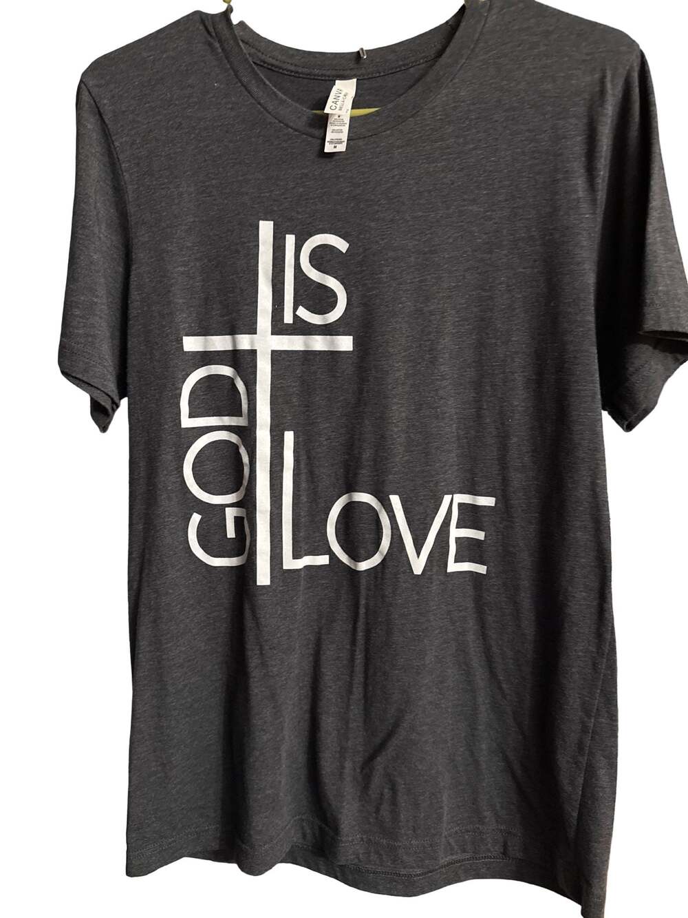 Bella+Canvas God is Love Graphic T-Shirt